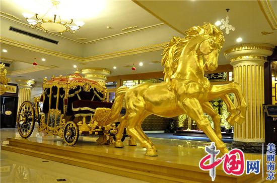 图说美丽新南京：金碧辉煌的中国金箔艺术馆
