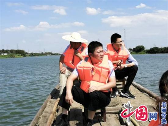 常熟尚湖镇：迎热浪战高温，人居环境整治不“降温”
