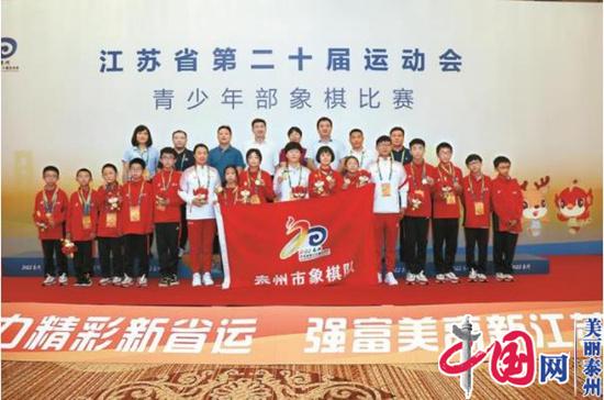 省运会象棋赛收官 泰州象棋队夺得本届省运会象棋项目半数金牌